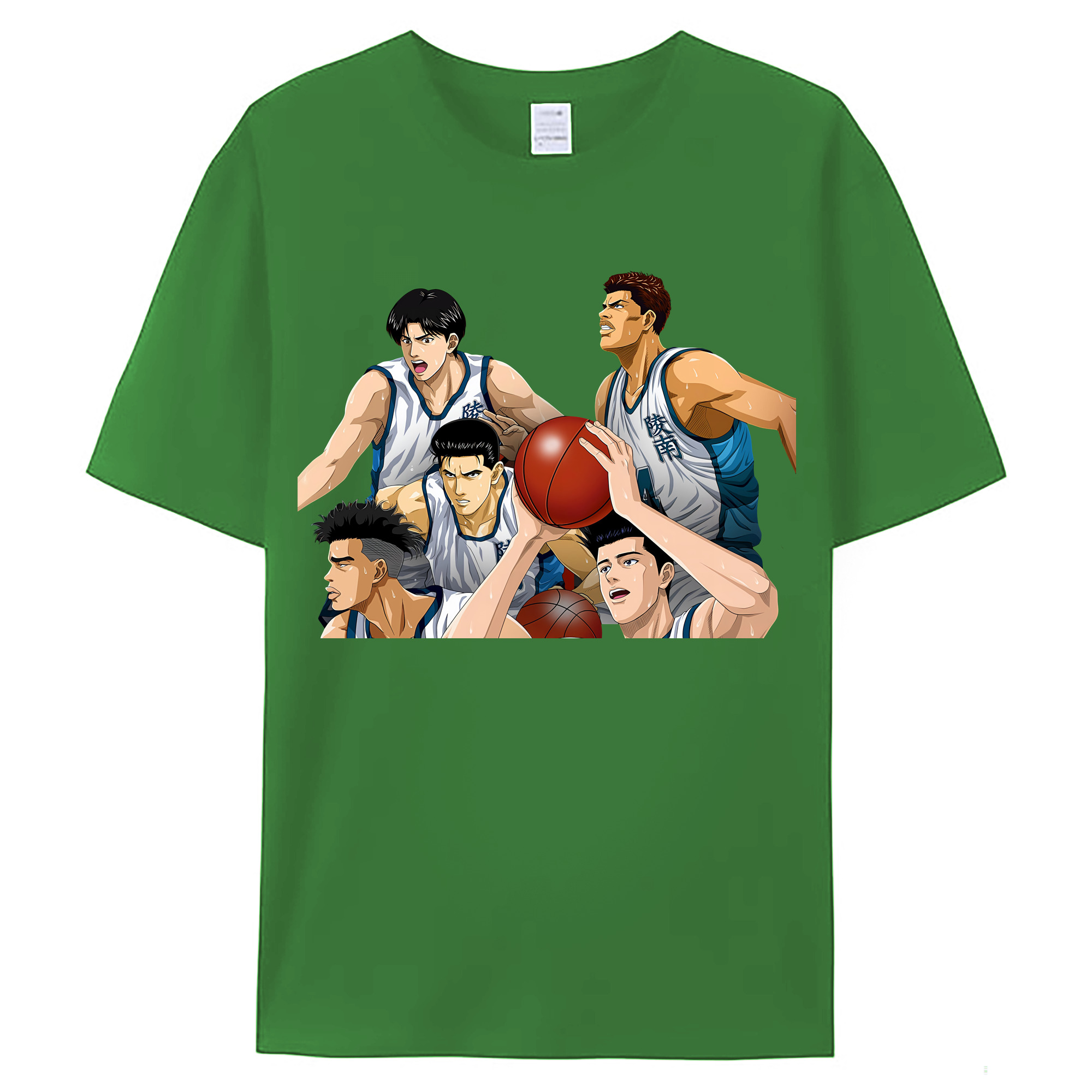 （画像用） SLAM DUNK／スラムダンク レディースカジュアルプリントTシャツ（綿100％）